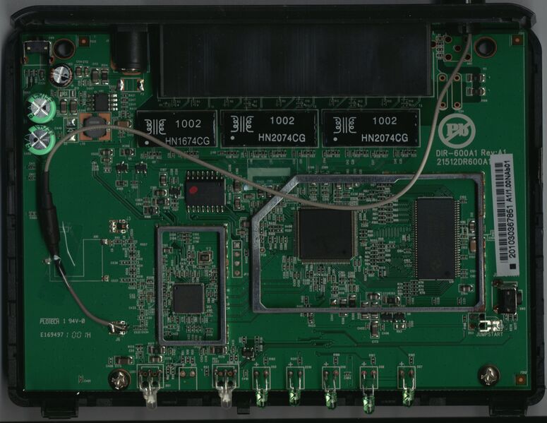 File:D-Link DIR-601 rev A1 board top.jpg